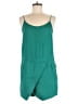 1.State 100% Rayon Solid Teal Romper Size M - photo 1