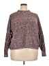 Old Navy Tweed Burgundy Pullover Sweater Size 2X - photo 1