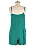 1.State 100% Rayon Solid Teal Romper Size M - photo 2