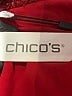 Chico's Tweed Red Blazer Size XL (3.5) - photo 6