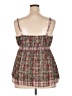 Maurices 100% Polyester Brown Sleeveless Blouse Size 20 (2) - photo 2