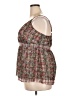 Maurices 100% Polyester Brown Sleeveless Blouse Size 20 (2) - photo 5