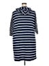 Lands' End 100% Cotton Blue Raincoat Size 3X - photo 2