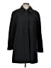 Calvin Klein 100% Polyester Black Trenchcoat Size 12 - photo 1