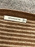 Staccato 100% Polyester Stripes Brown Pullover Sweater Size L - photo 7