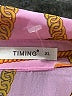 Timing 100% Polyester Paisley Pink Long Sleeve Blouse Size XL - photo 7