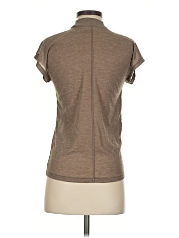 Madewell Sheer Ribbed Mockneck Tee (view 2)