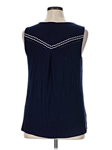 Skies Are Blue Sleeveless T-Shirt (view 2)