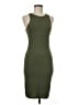 Forever 21 Solid Green Casual Dress Size M - photo 1