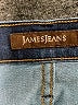 James Jeans Solid Blue Jeans Size 30 waist - photo 7