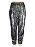 New York & Company 100% Polyester Metallic Silver Casual Pants Size XL - photo 1
