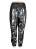 New York & Company 100% Polyester Metallic Silver Casual Pants Size XL - photo 2