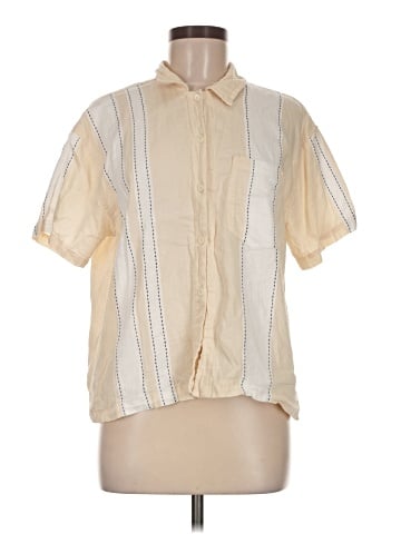 Lemlem Short Sleeve Blouse (view 1)
