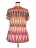 One World Pink Short Sleeve Blouse Size 2X - photo 2