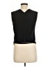 Sandro Black Sleeveless T-Shirt Size Med (2) - photo 2