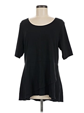 Isaac Mizrahi LIVE! Short Sleeve Top (view 1)