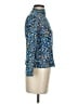 Ann Taylor 100% Cotton Blue Long Sleeve Turtleneck Size XS - photo 4