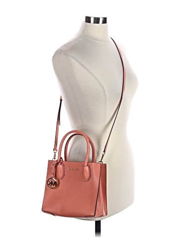 MICHAEL Michael Kors Leather Satchel (view 2)