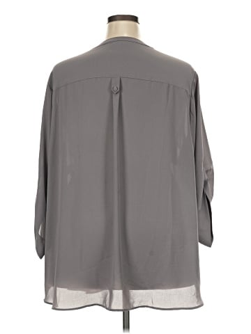 Torrid 3/4 Sleeve Blouse (view 2)