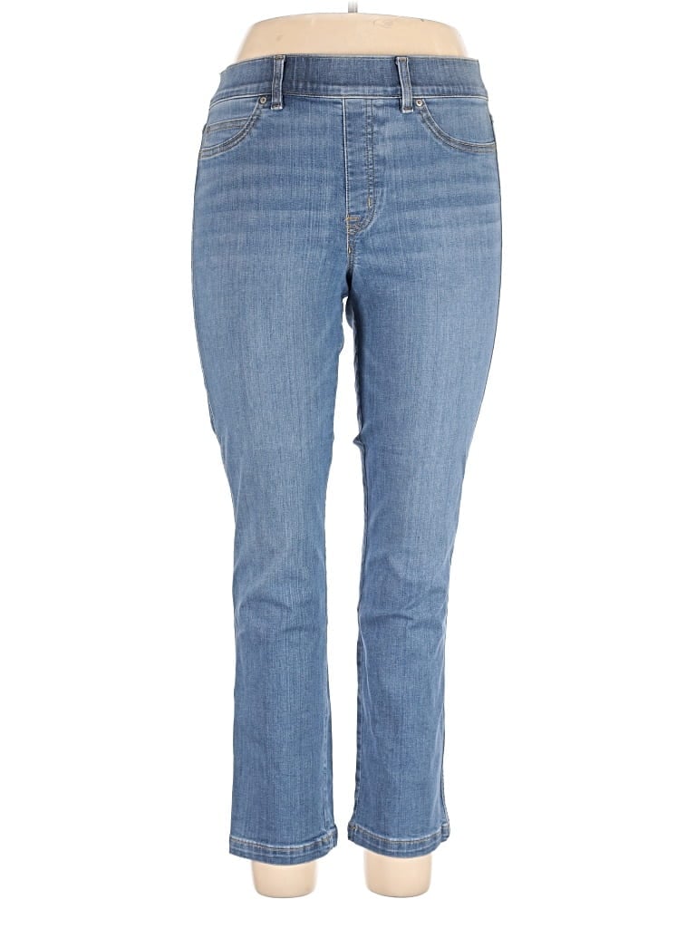Pre-owned Spanx Jeans In Blue