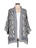 Max Studio 100% Polyester Gray Kimono Size L - photo 1