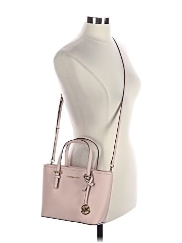 MICHAEL Michael Kors Leather Satchel (view 2)