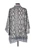 Max Studio 100% Polyester Gray Kimono Size L - photo 2