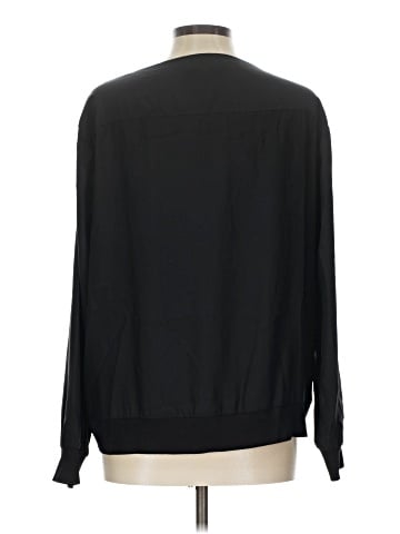 Lafayette 148 New York Long Sleeve Blouse (view 2)