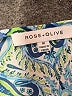 Rose + Olive Green Sleeveless Blouse Size M - photo 7