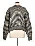Rag & Bone 100% Wool Stripes Black Wool Pullover Sweater Size L - photo 1