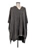 Barefoot Dreams Cozychic Lite Gray Poncho One size - photo 1