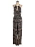 Ark & Co. Paisley Black Jumpsuit Size S - photo 1