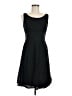 Ann Taylor Solid Black Casual Dress Size 6 - photo 1