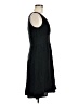 Ann Taylor Solid Black Casual Dress Size 6 - photo 4