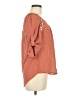Mine 100% Polyester Orange 3/4 Sleeve Blouse Size M - photo 4