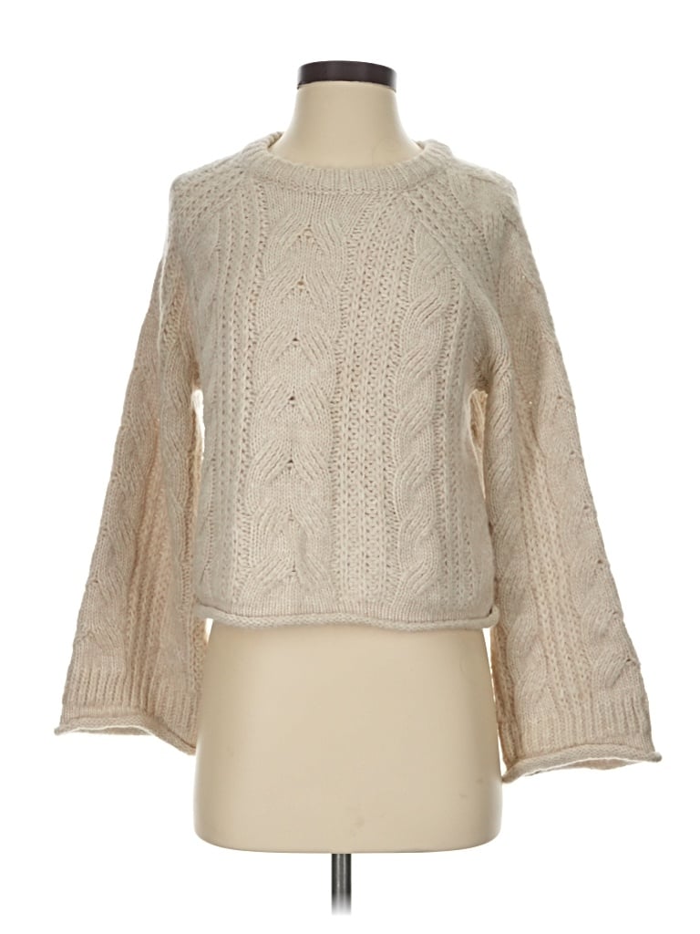 Pre-owned Universal Thread Pullover Sweater In Ivory
