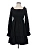 Unbranded 100% Polyester Solid Black Casual Dress Size S - photo 1