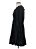 Unbranded 100% Polyester Solid Black Casual Dress Size S - photo 5