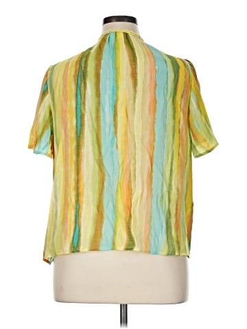 Sharagano Short Sleeve Blouse (view 2)