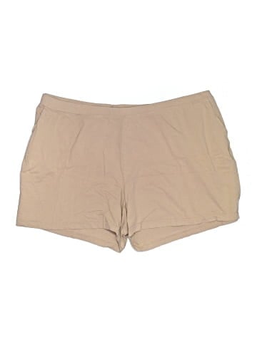 Basic Editions Khaki Shorts (view 1)