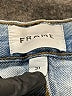 FRAME 100% Cotton Blue Denim Shorts Size 31 waist - photo 3