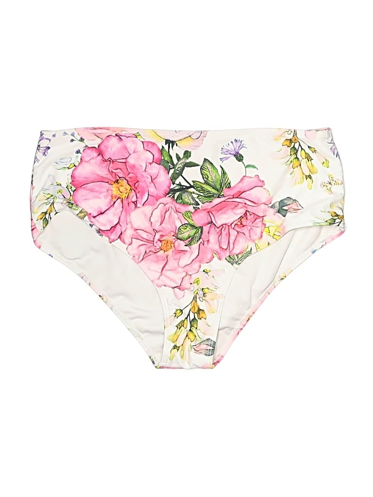 Pre-owned Beachsissi Swimsuit Bottoms In Ivory