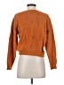 Double Zero 100% Nylon Solid Brown Pullover Sweater Size S - photo 2