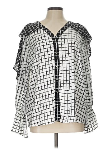 Cato 3/4 Sleeve Blouse (view 1)
