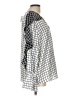 Cato 100% Polyester Silver 3/4 Sleeve Blouse Size L - photo 4