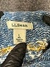 L.L.Bean 100% Cotton Chevron-herringbone Blue Pullover Sweater Size L - photo 7