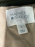 Market and Spruce 100% Polyester Argyle Green Jacket Size S - photo 6