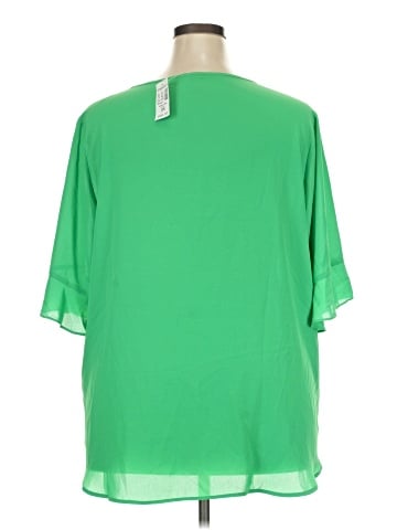 Roz & Ali 3/4 Sleeve Blouse (view 2)