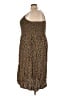 Old Navy Animal Print Brown Casual Dress Size XXL - photo 5