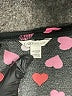 Cato Hearts Black 3/4 Sleeve Blouse Size 14 - photo 7